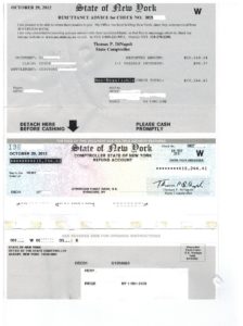 Unclaimed Funds Examples